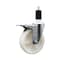 Service Caster 5'' Nylon Swivel 1-3/8'' Expanding Stem Caster Total Lock Brake SCC-EXTTL20S514-NYS-138 - alternate 1